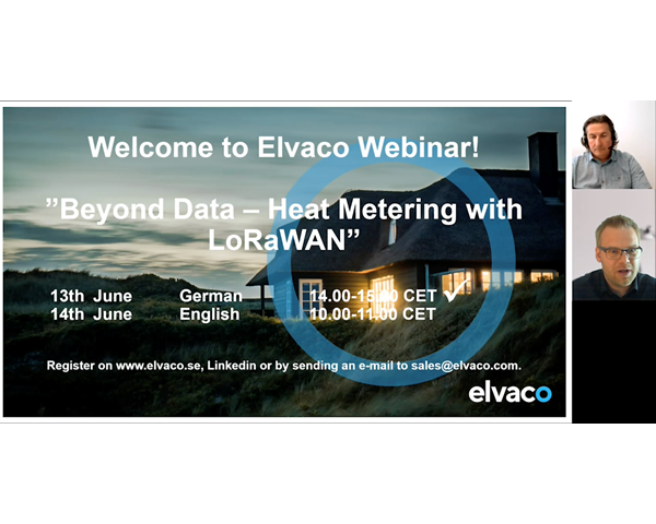 Webinar "Beyond Data – Heat Metering with LoRaWAN"