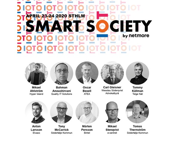 We are exhibiting at Smart Society in Stockholm on April 23-24