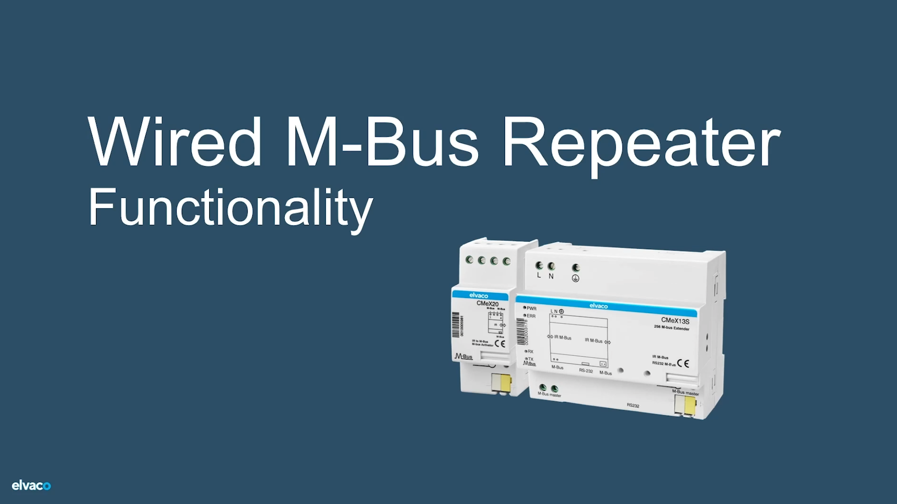 Entdecken Sie die Möglichkeiten unseres kabelgebundenen M-Bus Repeater.