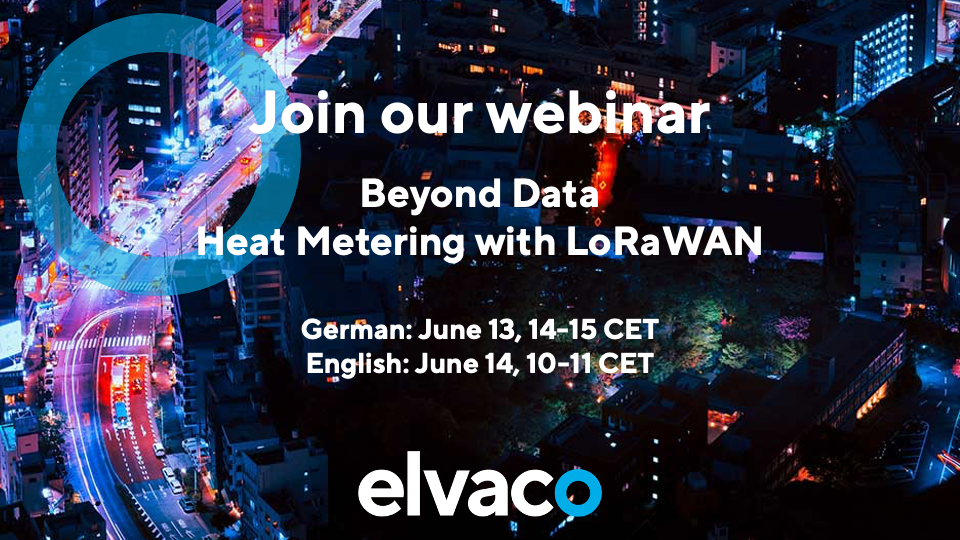 Join our webinar “Beyond Data – Heat Metering with LoRaWAN” 