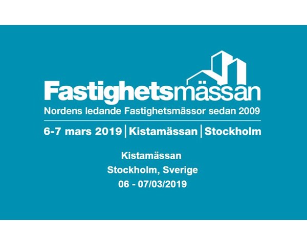 Elvaco ställer ut på Fastighetsmässan i Stockholm den 6-7 mars