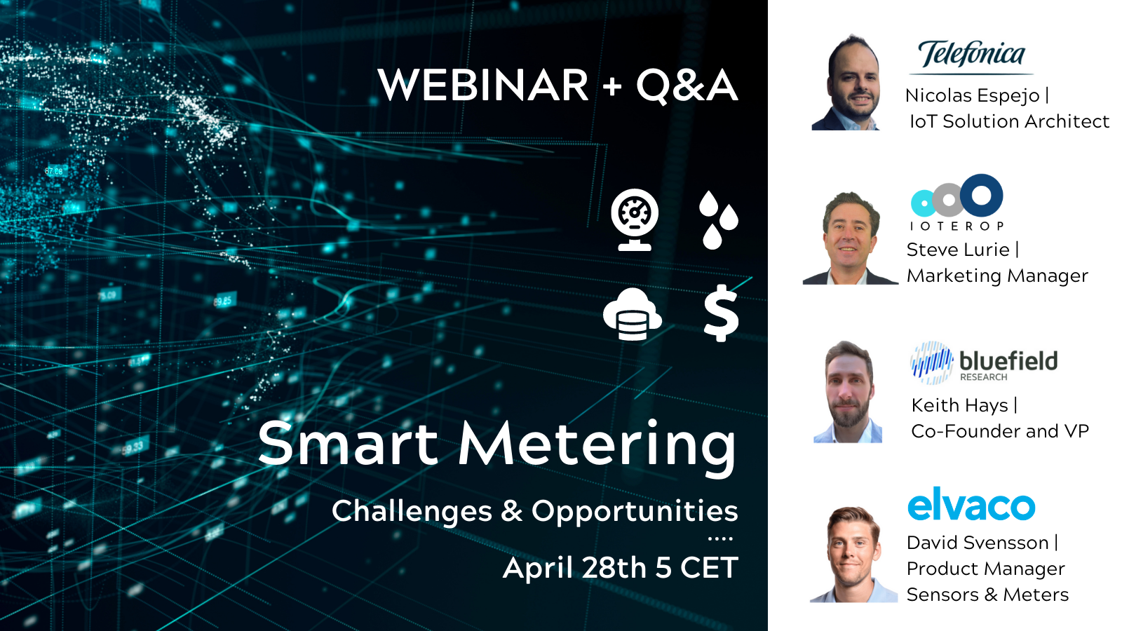 Elvaco är en av talarna på IoTerops webinar om Smart Metering