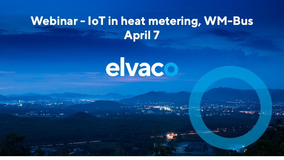 Webbinarium - IoT in heat metering, Wireless M-Bus